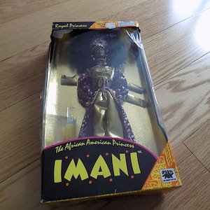 Imani African American Princess Barbie Skipper Doll vintage Box 1994 Dolls Ken Midge Barbies Action Figure Toys dolls