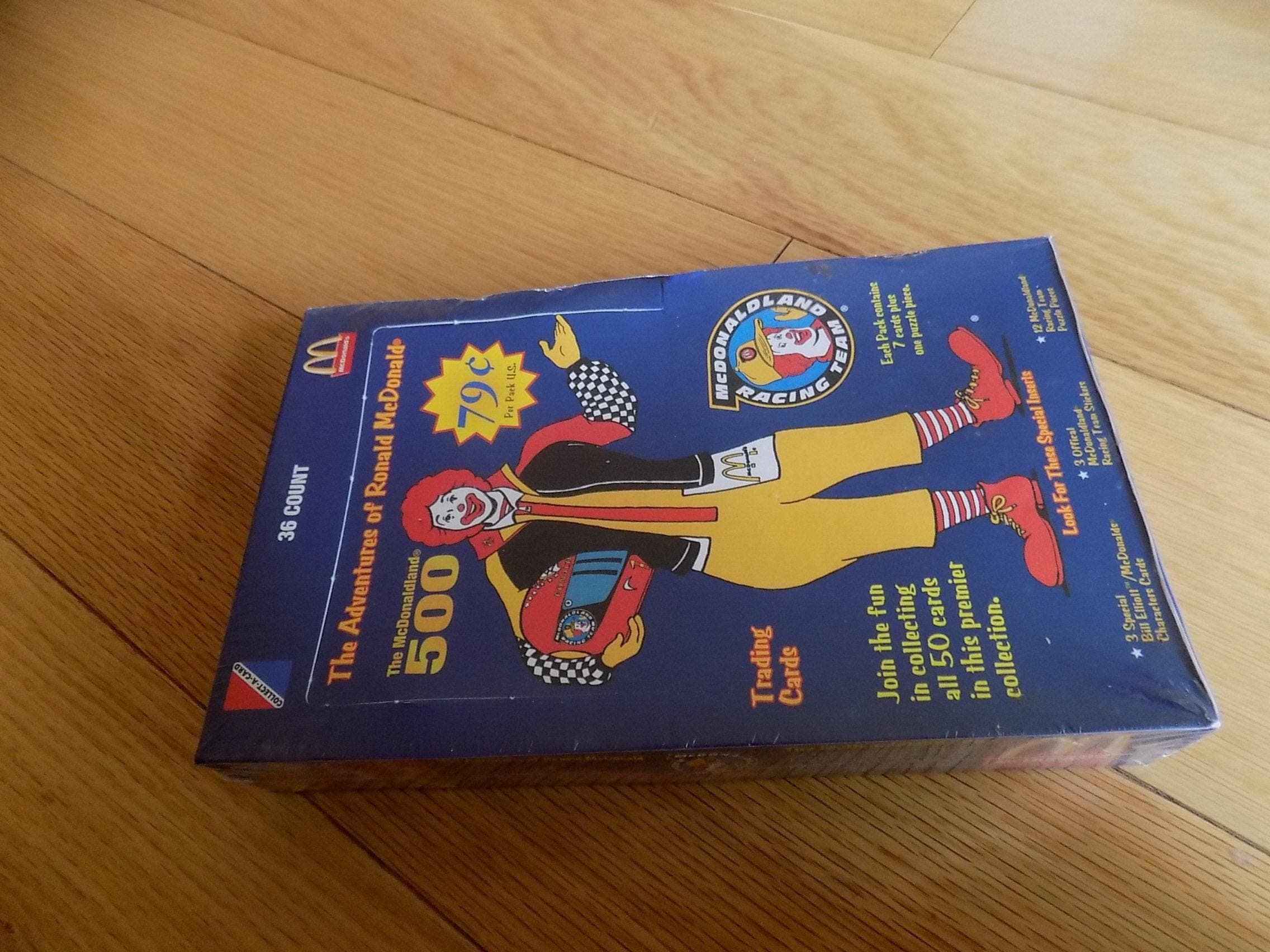 McDonald's トレーディングカード BOX 1996年 未開封 1996年製 マクドナルド トレーディングカード 未開封ボックス - 36