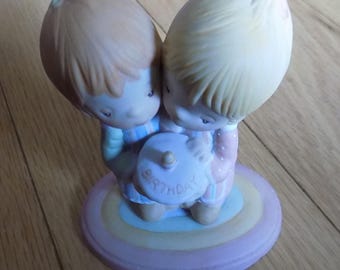 Betsey Clark Figur Kleine Gebets-Knick Knack Porzellan-Statue