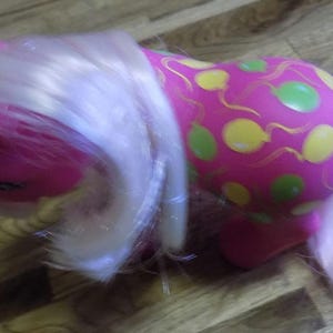 My Little Pony Vintage Hasbro 1980&#39;s MLP Up Up And Away Twice as Fancy TAF Pony G1 Toy Horse Doll Horses