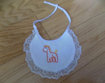 Cabbage Patch Kids Doll Bib: Giraffe CPK Vintage Outfit Clothing