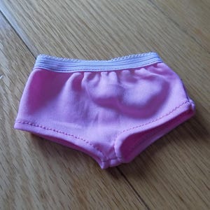 Vintage Cabbage Patch Kids Doll Clothes: Pink Underwear, 1990s-2000s CPK Accessory