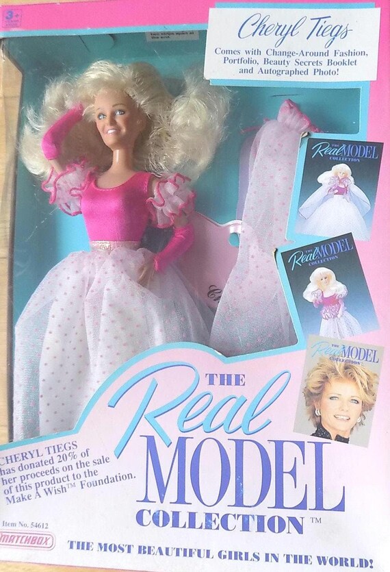 Vintage 1989 Cheryl Tiegs Barbie Doll - New in Box - Etsy
