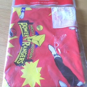 Bolsa de regalo de Power Rangers Mighty Morphin Muñeca vintage Power Ranger