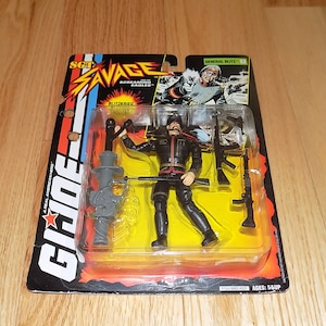 G I JOE  Doll vintage Sgt Savage Soldier General Blitz Dolls Hasbro Action Figure Toys Barbie Ken Sergeant
