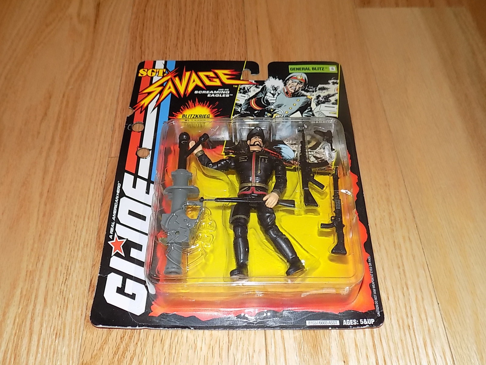 1996 Vintage GI Joe Extreme Sgt. Savage Action Figure Hasbro