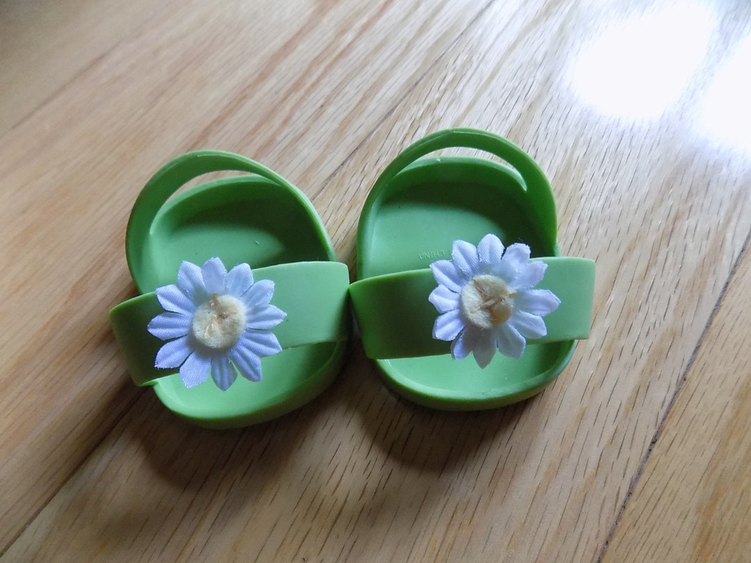 Cabbage Patch Kids Shoes CPK Vintage Clothing Accessories Girls Sandals