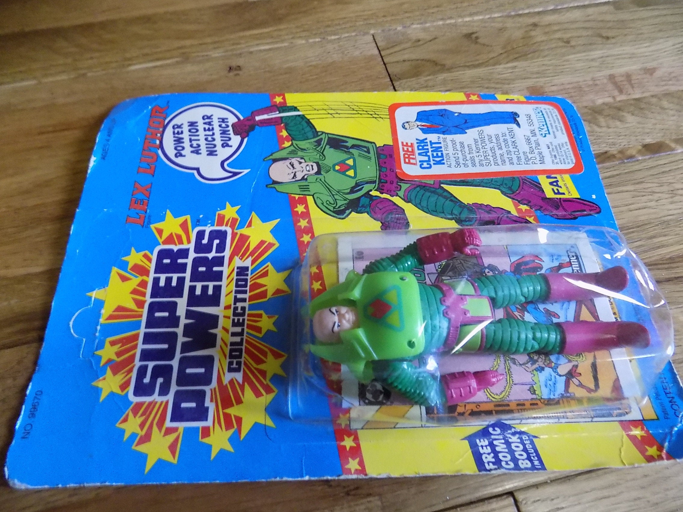 Vintage 1984 Lex Luthor Action Figure: Super Powers Collection