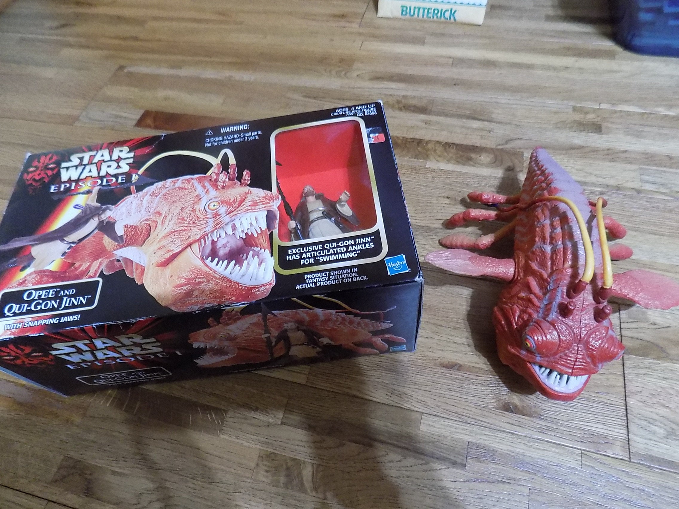 Star Wars Episode I Opee and Qui-gon Jinn Starwars Action Figure