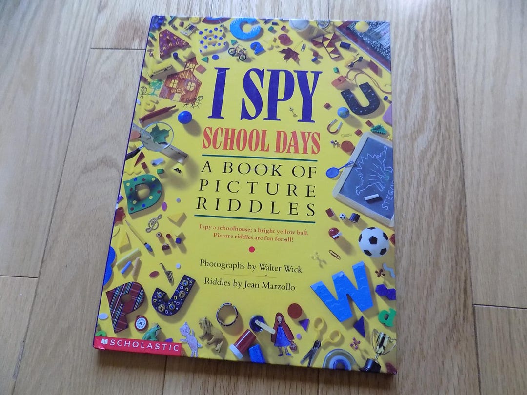 I Spy School Days Book Hidden Pictures Look and Find Search Picture ...