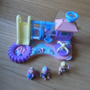 Polly Pocket Vintage Bluebird Play Ground play set action figure toy doll