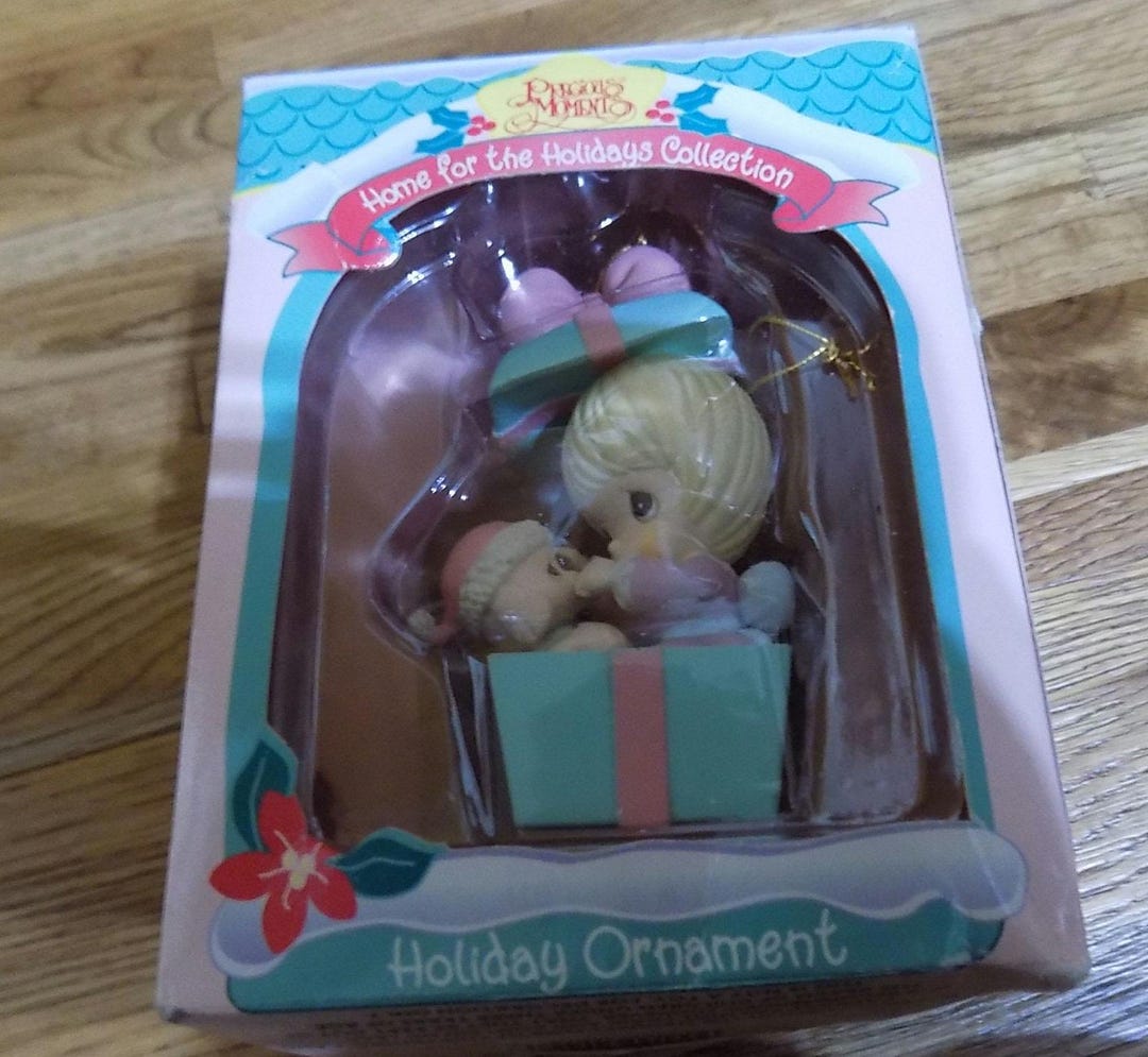 Precious Moments Vintage Christmas Ornaments Enesco Ornament - Etsy
