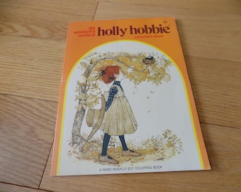 Libro para colorear de Holly Hobbie Juguetes el maravilloso mundo de Holly Hobbie Vintage Rand McNally