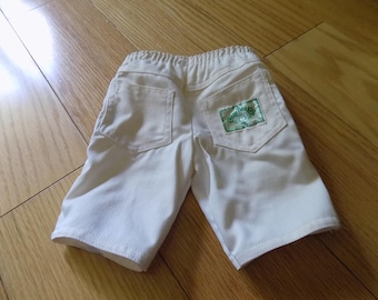 Vintage Cabbage Patch Kids Doll Clothes: White Jeans (Fits 16" Doll)