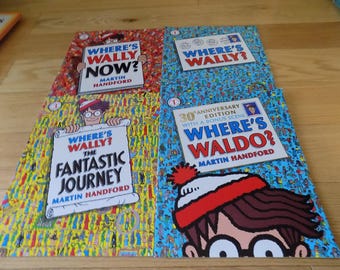 Where's Waldo Wally Book: Hidden Pictures Look and Find Search Martin Handford