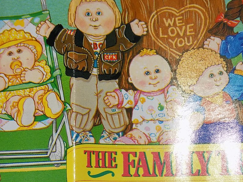 Cabbage Patch Kids Doll Adoption Papers Coloring Page Sheet - Etsy