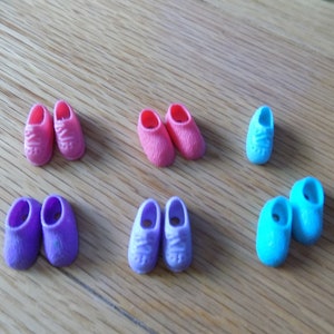 QUINTS Cousins Tyco Playset Vintage 1980&#39;s Toys Doll Quintuplets dolls action figures doll shoes shoe accessories
