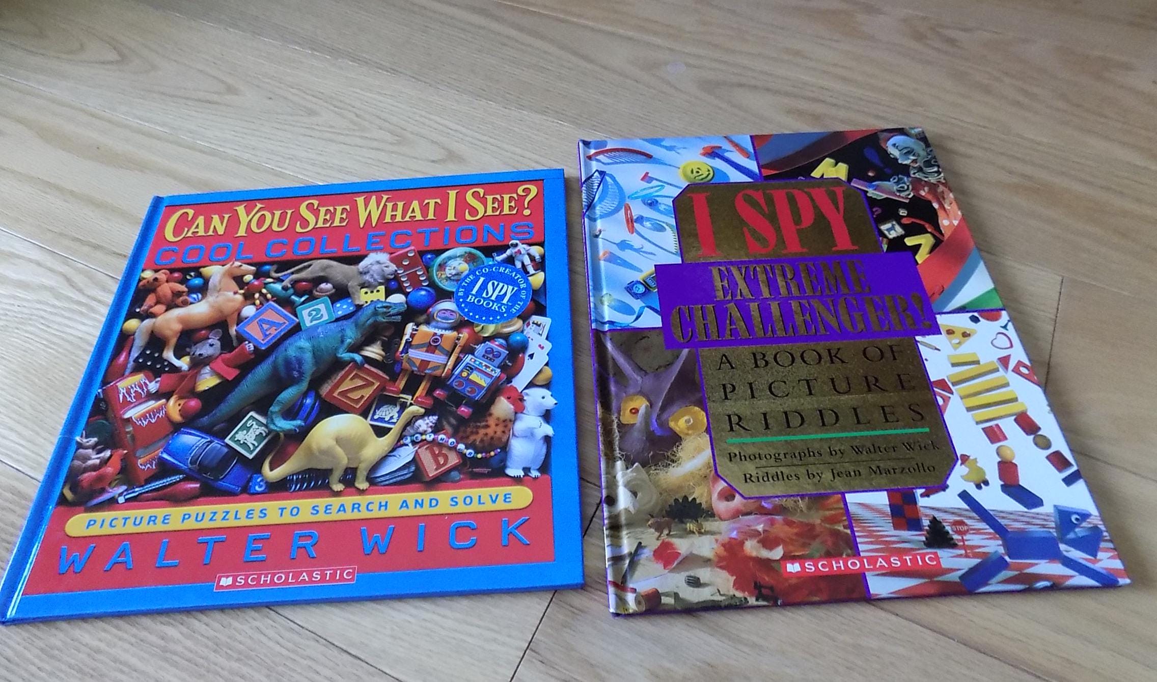 I Spy Extreme Challenger Book Lot: Hidden Picture Riddles by