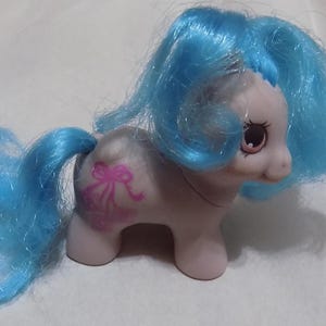 My Little Pony G1 Baby Teeny Tiny Little Giggles Ponies Vintage Hasbro 1980&#39;s MLP Shoes Hasbro Action Figures