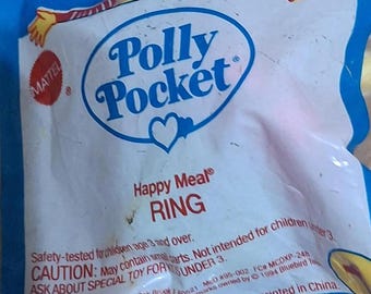 Vintage Polly Pocket Ring: Happy Meal bei Donuts
