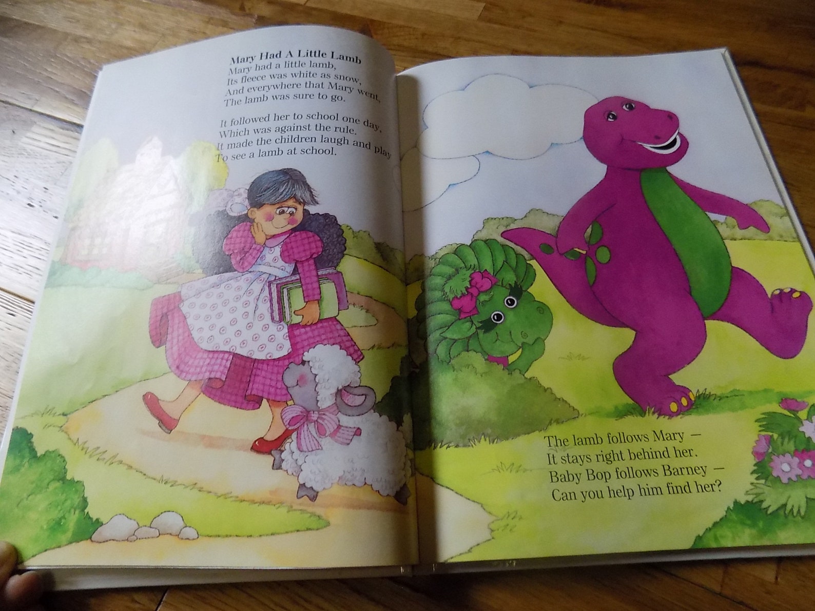 Barney the Dinosaur Baby Bop Just Imagine Nursery Rhymes - Etsy