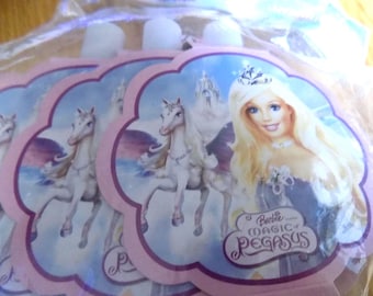 Vintage Barbie Magic Pegasus Party Hörner: 2005 Partygeschenke (versiegeltes Paket mit 8 Stück)