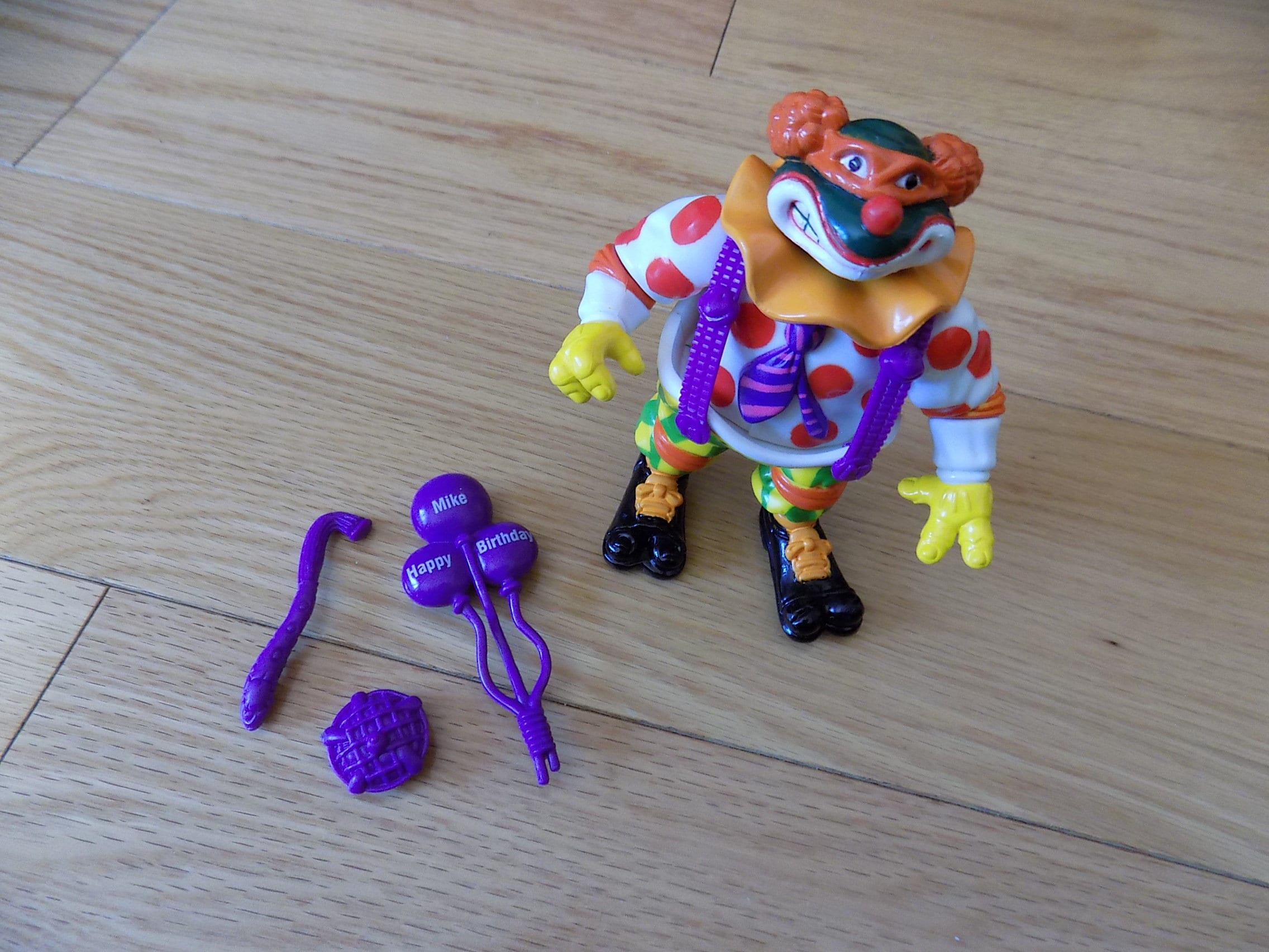 Michelangelo Crazy Clown Action Figure - 1992 TMNT Playmate Toy - Etsy