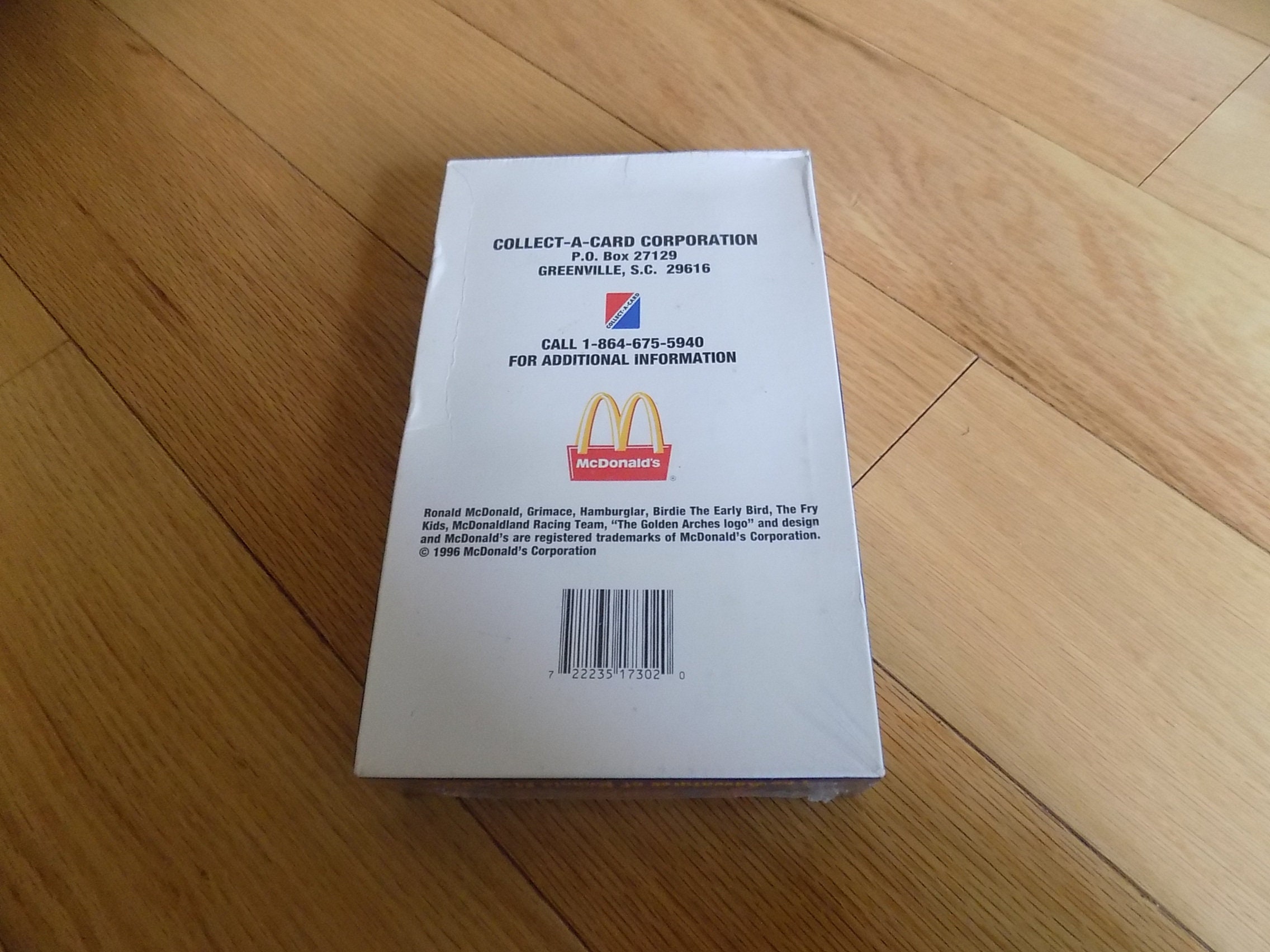 McDonald's トレーディングカード BOX 1996年 未開封 1996年製 マクドナルド トレーディングカード 未開封ボックス - 36