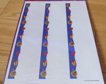 Christmas Holiday Labels: Holly Address and Gift Label sticker vintage Post office Whoville