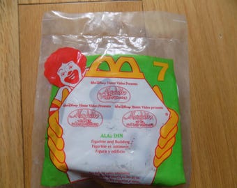 Aladdin Happy Meal McDonald's Toy: Cartoon Character Walt Disney