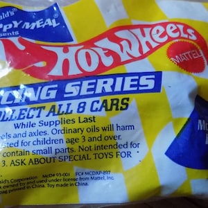 McDonalds Happy Meal Toys action figure toy doll dolls Hot Wheels Racing Series Ronald McDonald McDonald&#39;s Dragster