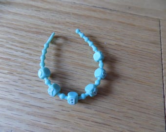Vintage My Little Pony-ketting: babyschaduwgroen met witte letters speelgoedaccessoire
