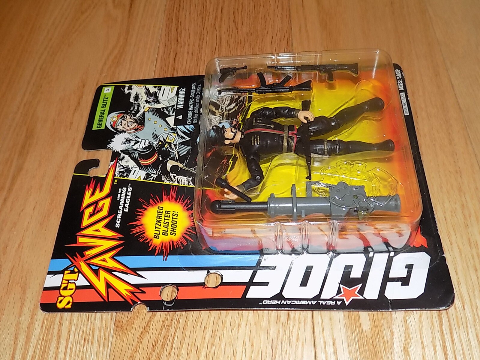 1994年製ヴィンテージ GIジョー サベージ軍曹 ブリッツ将軍 アクション