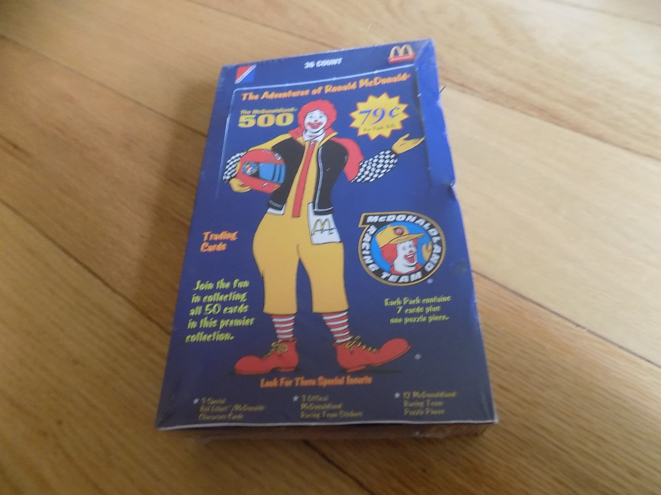 1996年製 マクドナルド トレーディングカード 未開封ボックス - 36