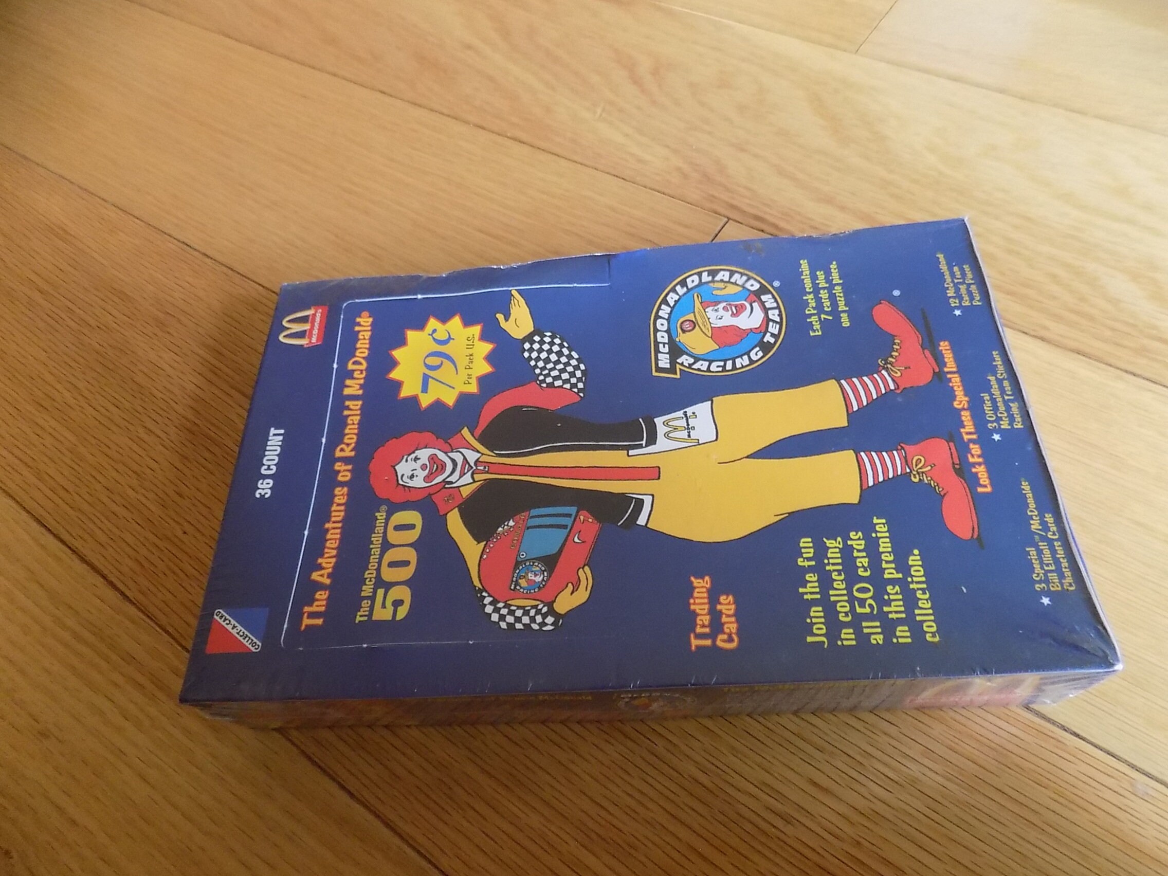 McDonald's トレーディングカード BOX 1996年 未開封 1996年製 マクドナルド トレーディングカード 未開封ボックス - 36