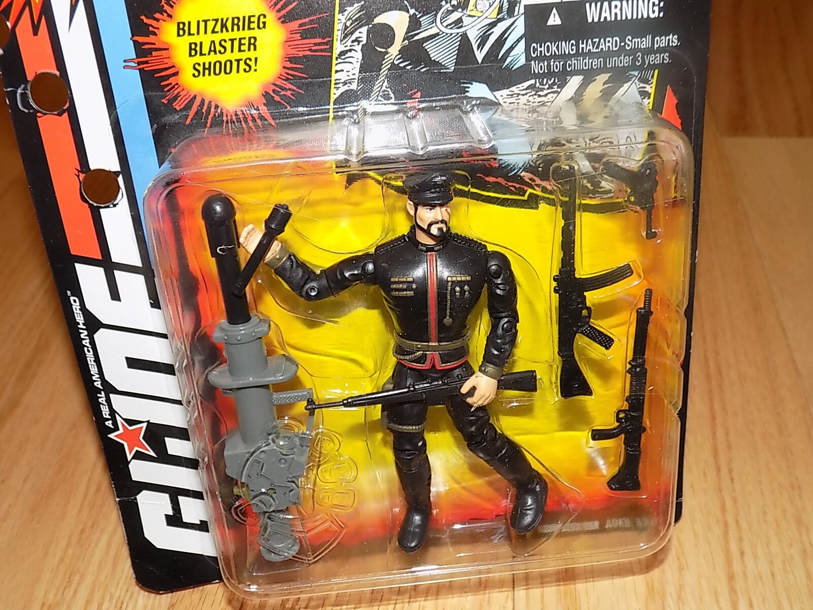 Vintage 1994 GI Joe Sgt. Savage General Blitz Action Figure - New