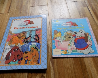 Pound Puppies Love-able Hug-gable The Gate Crashers The Puppy Nobody Wanted Children's Books Picture Storybooks