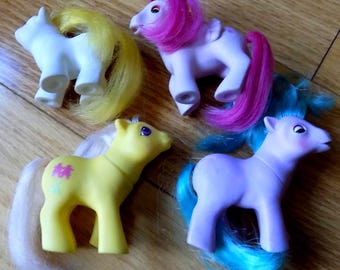 Vintage 1980s My Little Pony sleeping bag - ponies, kids, Hasbro