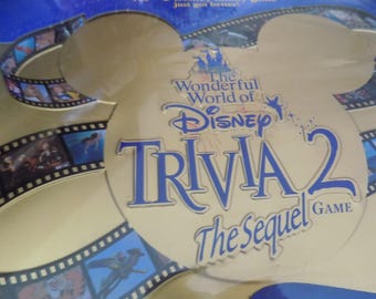 El Maravilloso Mundo de Disney Trivia 2 La Secuela Juego de Mesa Clásico: Niñas y Niños 1100 Preguntas