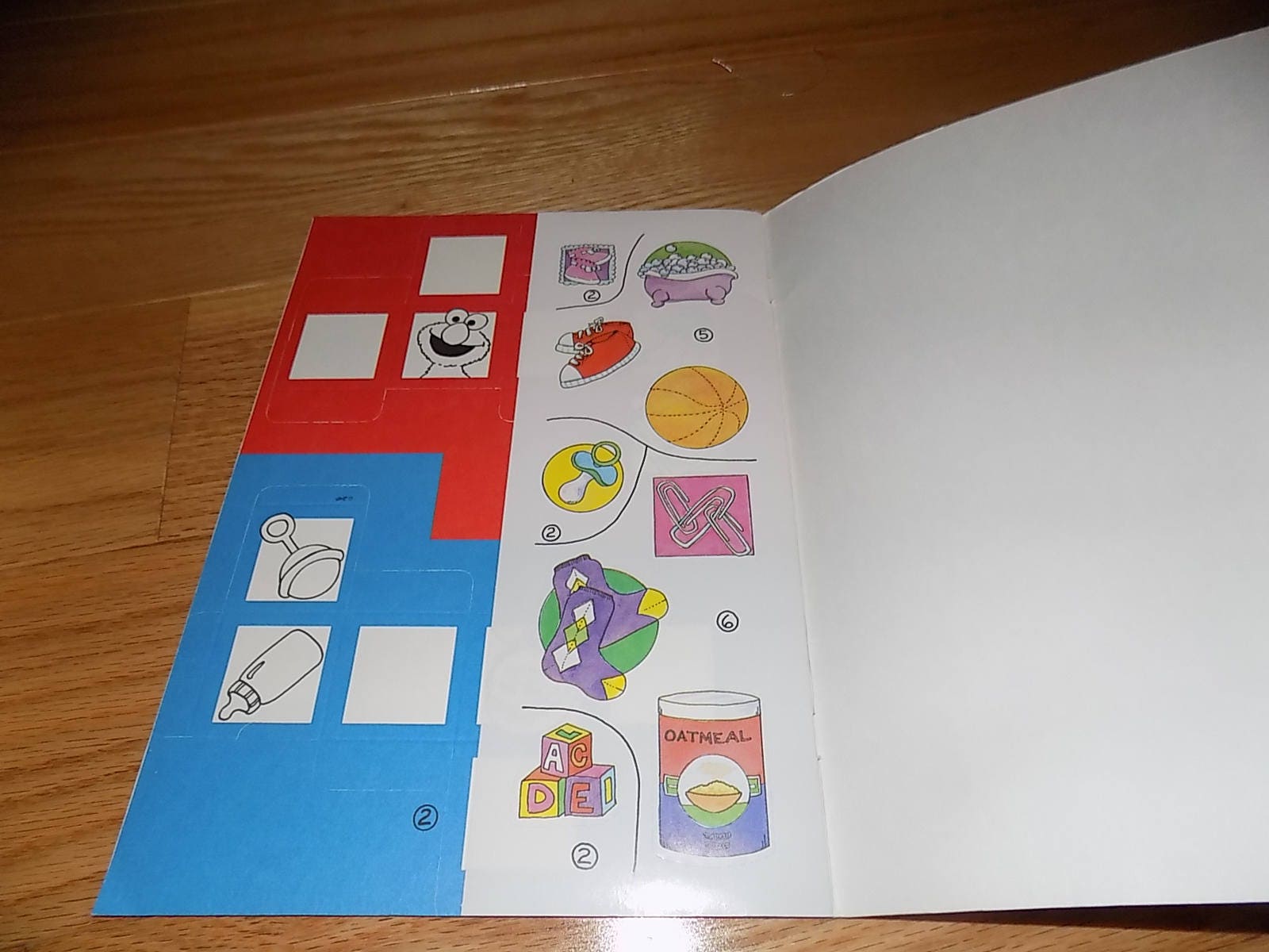 Sesame Street Vintage Coloring Book Golden Book 1991 Unused Etsy Canada