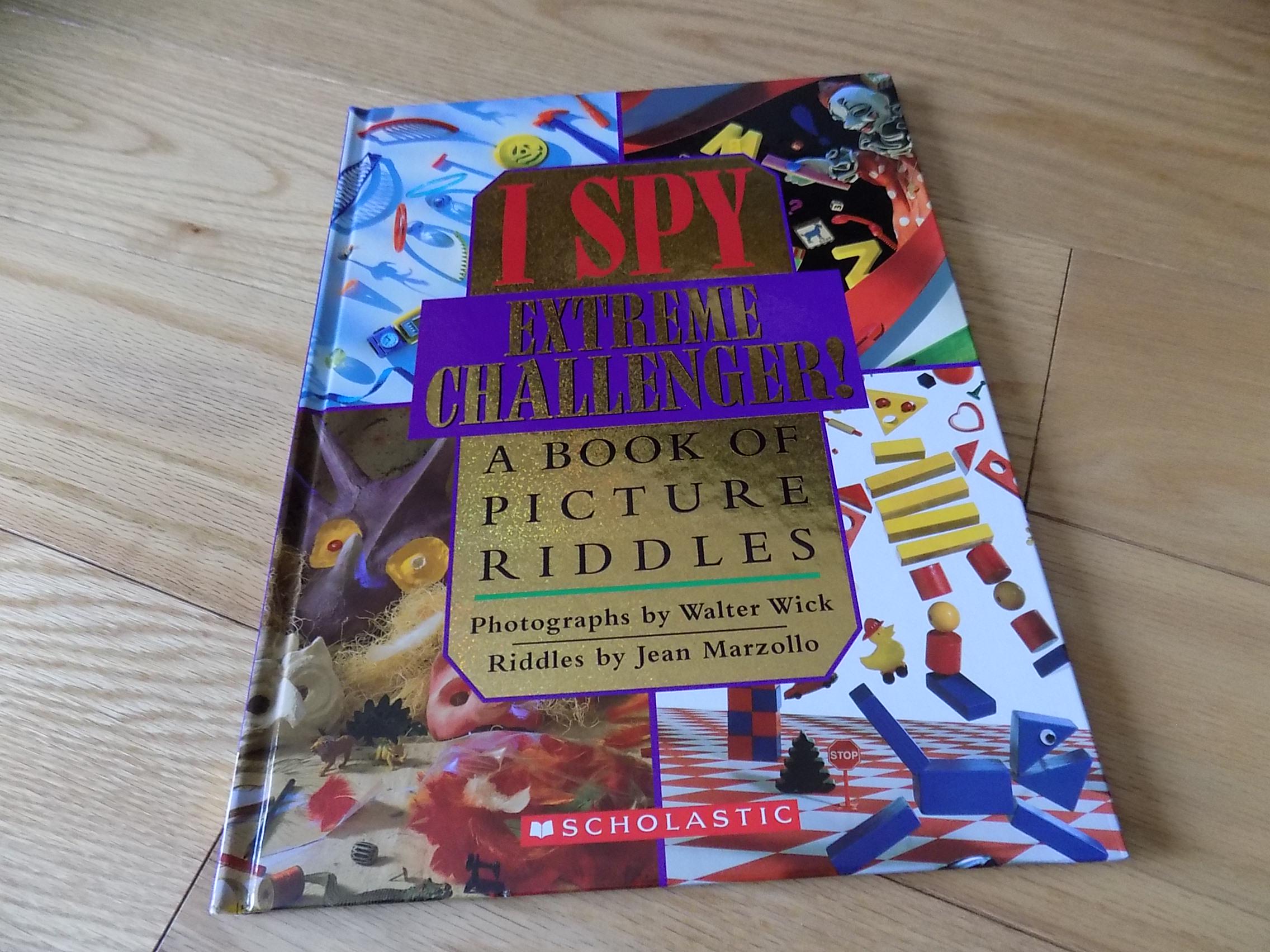 I Spy Extreme Challenger Book Lot: Hidden Picture Riddles by