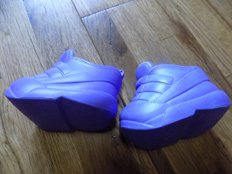 Cabbage Patch Kids Shoes Purple Designer CPK Vintage Doll