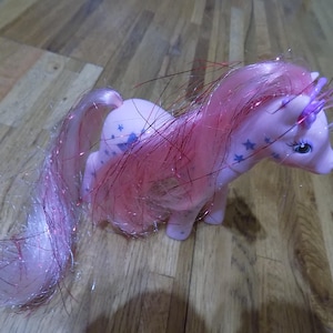 My Little Pony Sun Blossom Sister Ponies Horse Vintage Hasbro 1980&#39;s MLP G1