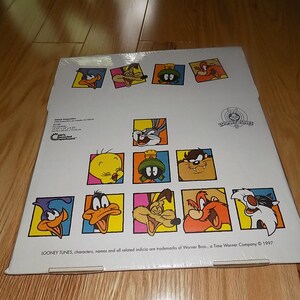 Looney Tunes cartoni animati personaggi TV spedizione posta scatola sigillata vintage Daffy Duck Tweety Bird scatole mailer