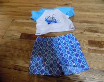 Cabbage Patch CPK-shirtshort voor kinderen Outfit Vintage Speelgoed Poppen Kleding Accessoires Actiefiguur