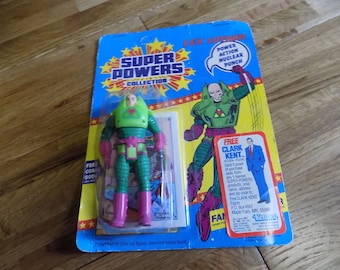 Vintage 1984 Lex Luthor Action Figure: Super Powers Collection, Kenner (Sealed)