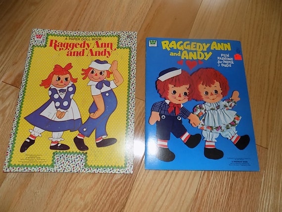 raggedy ann and andy paper dolls