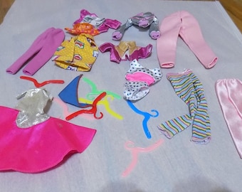 Rockers Barbie 80's Outfit Skipper Mattel Doll vintage Dolls Ken Midge Barbies Accessories Clothing Clothes Hangers