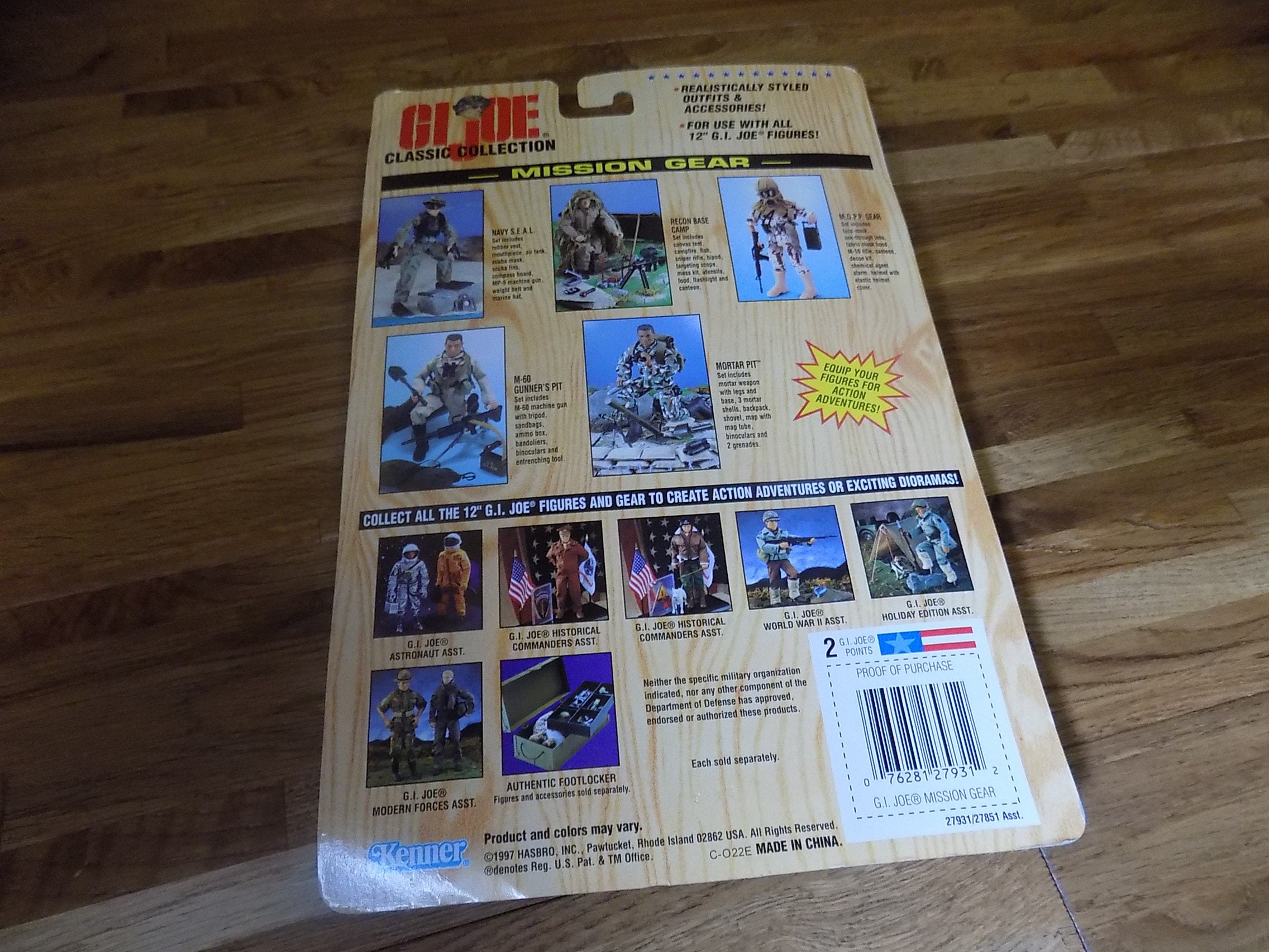 G I JOE Doll Vintage Classic Collection Accessories Dolls Etsy