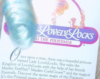 LADY LOVELY LOCKS Pixietail Sealed Package Lady Lovelylocks Mattel Vintage Those Characters From Cleveland Hair Comb Acessories Pixietails